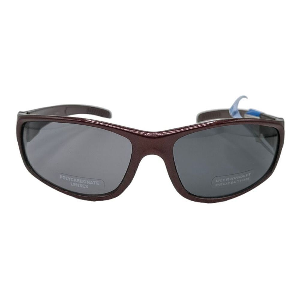 Sunglasses Classic maroon polycarbonate lenses, ultraviolet protection